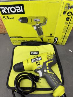 Ryobi Drill 3/8in Variable Speed w/Bag