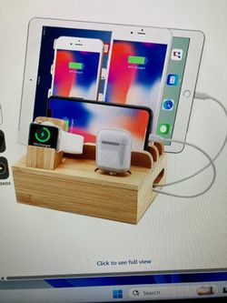 Charging station for multiple devices