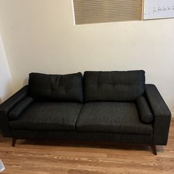 Dark Grey Couch