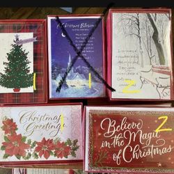 New Boxed christmas Cards $2