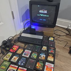 Atari 7800 With Games