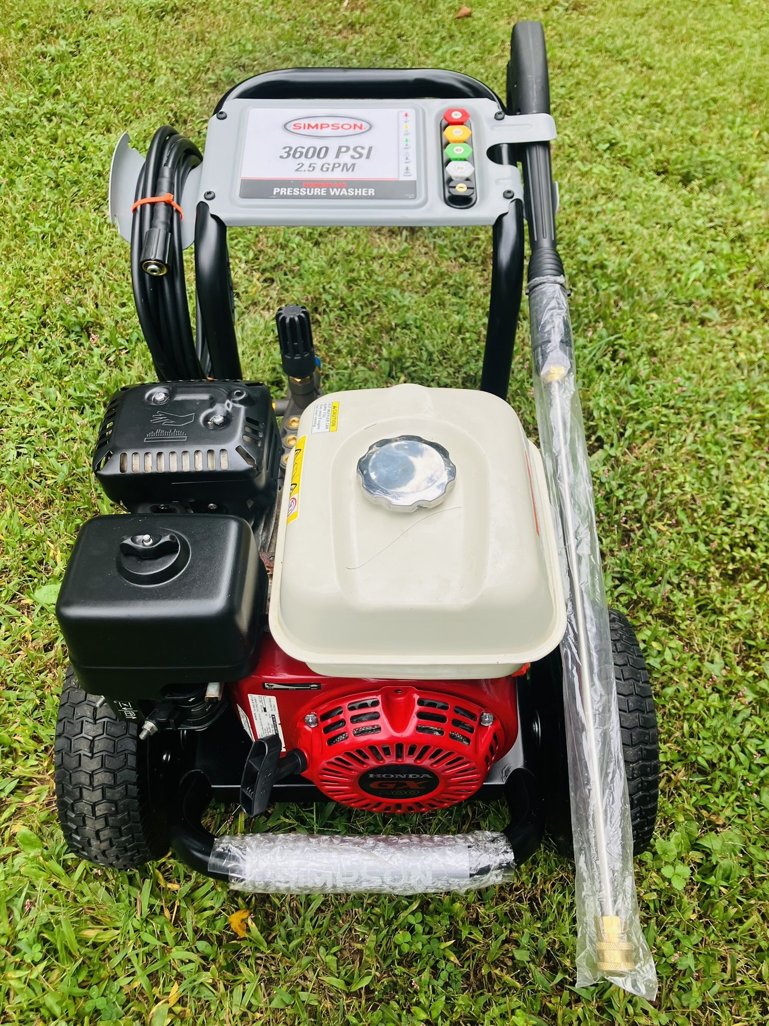 Like New - HONDA GX - SIMPSON - 3600PSI - POWER PRESSURE WASHER