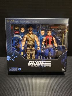 GI-JOE Classified Sergeant Slaughter and Mercer two pack