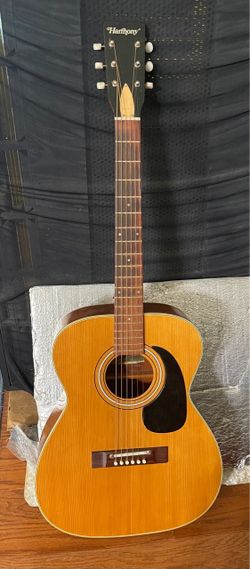 1970S HARMONY H6362  ACOUSTIC GUITAR WITH SOLID TOP
