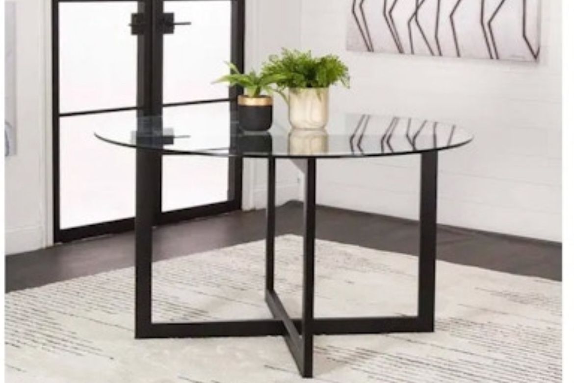 Glass Dining Table- In Box