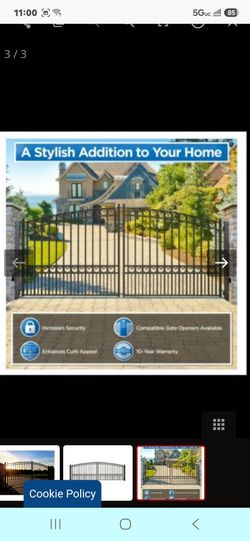 Brand New gate