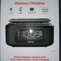 IHome Wireless Charging Radio