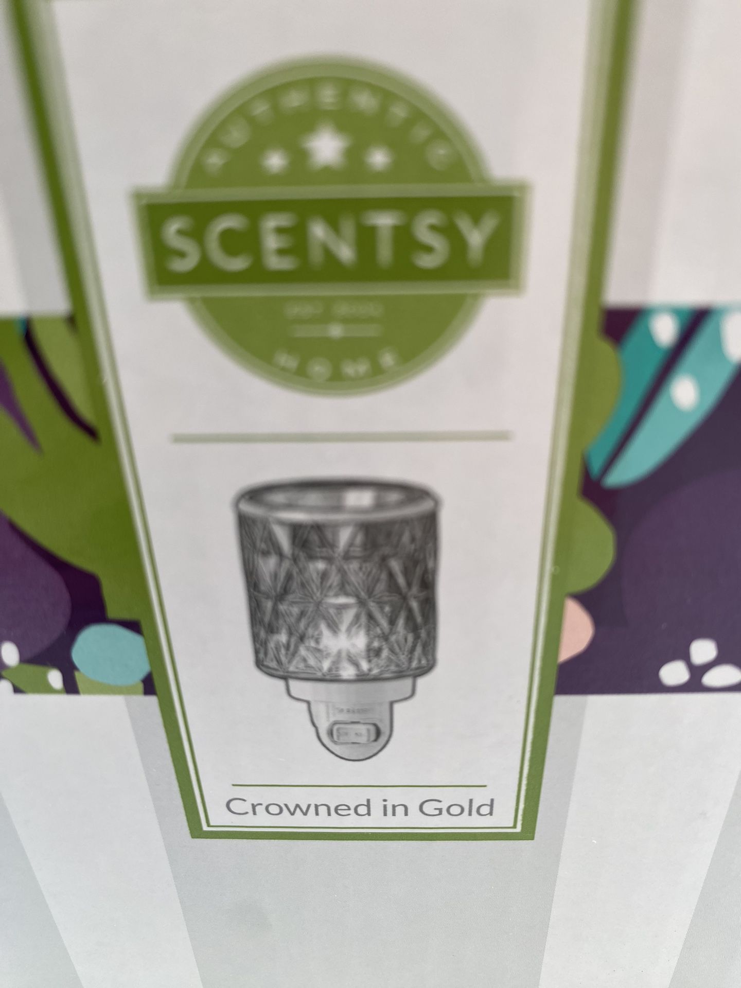 Crowned In Gold Scentsy Wall Warmer