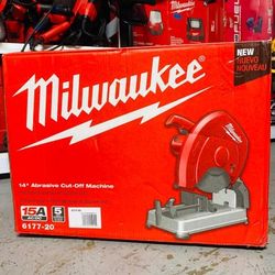 MILWUAKEE CORDED 14"IN ABRASIVE SAW NE W
