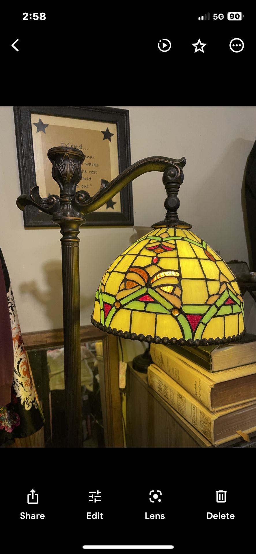 Beautiful Antique Floor Lamp