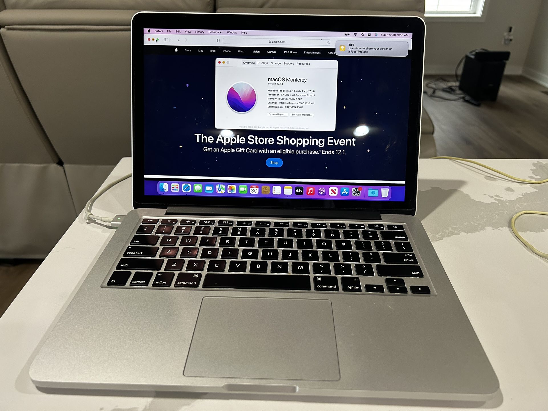 MacBook Pro 2015 Model