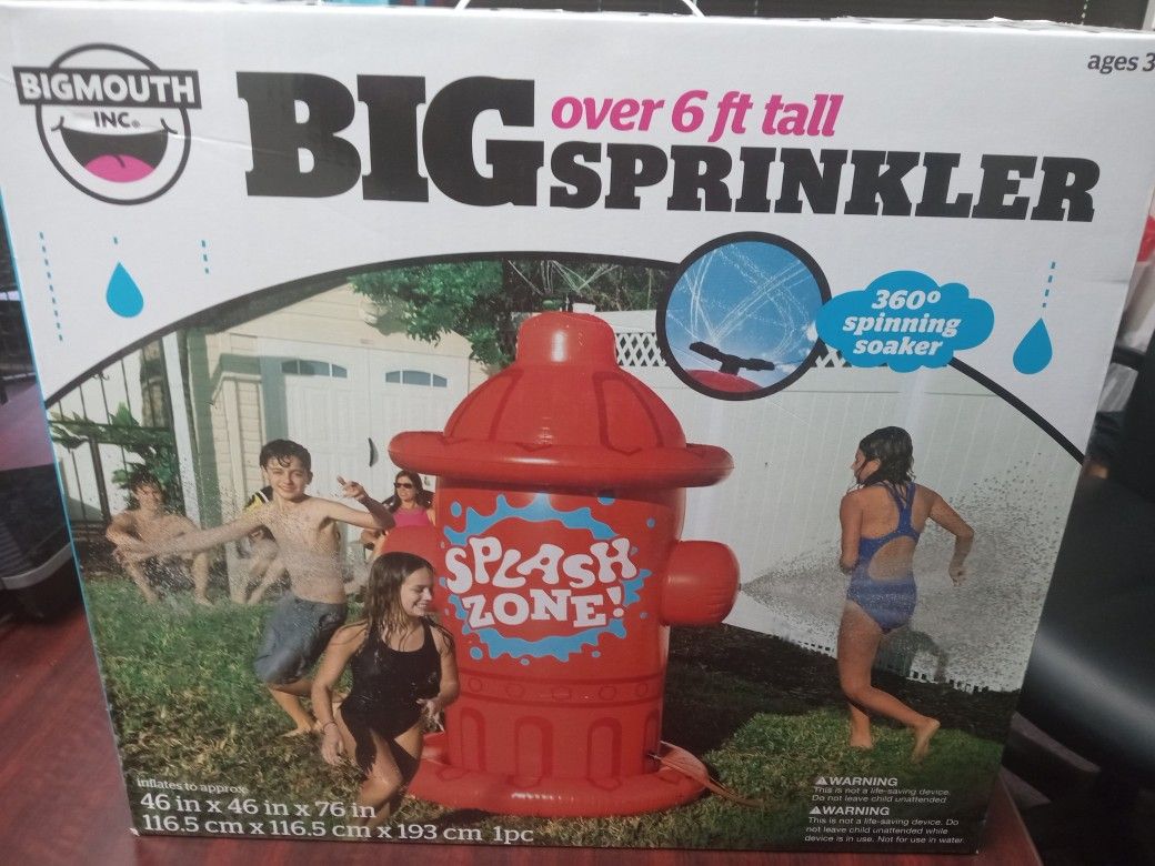 Big Sprinkler - Water Fun For The Kids