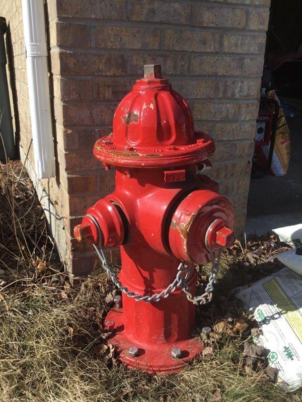 Real Fire Hydrant For Yard Decoration From Milwaukee Wisconsin