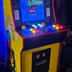 Retro Gaming PAC Man Arcade 1up With Over 15,000 Video Games 