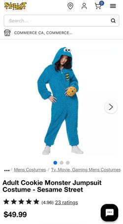 Cookie Monster costume