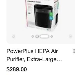 Honeywell PowerPlus HEPA Air Purifier for Extra Large Rooms × 1