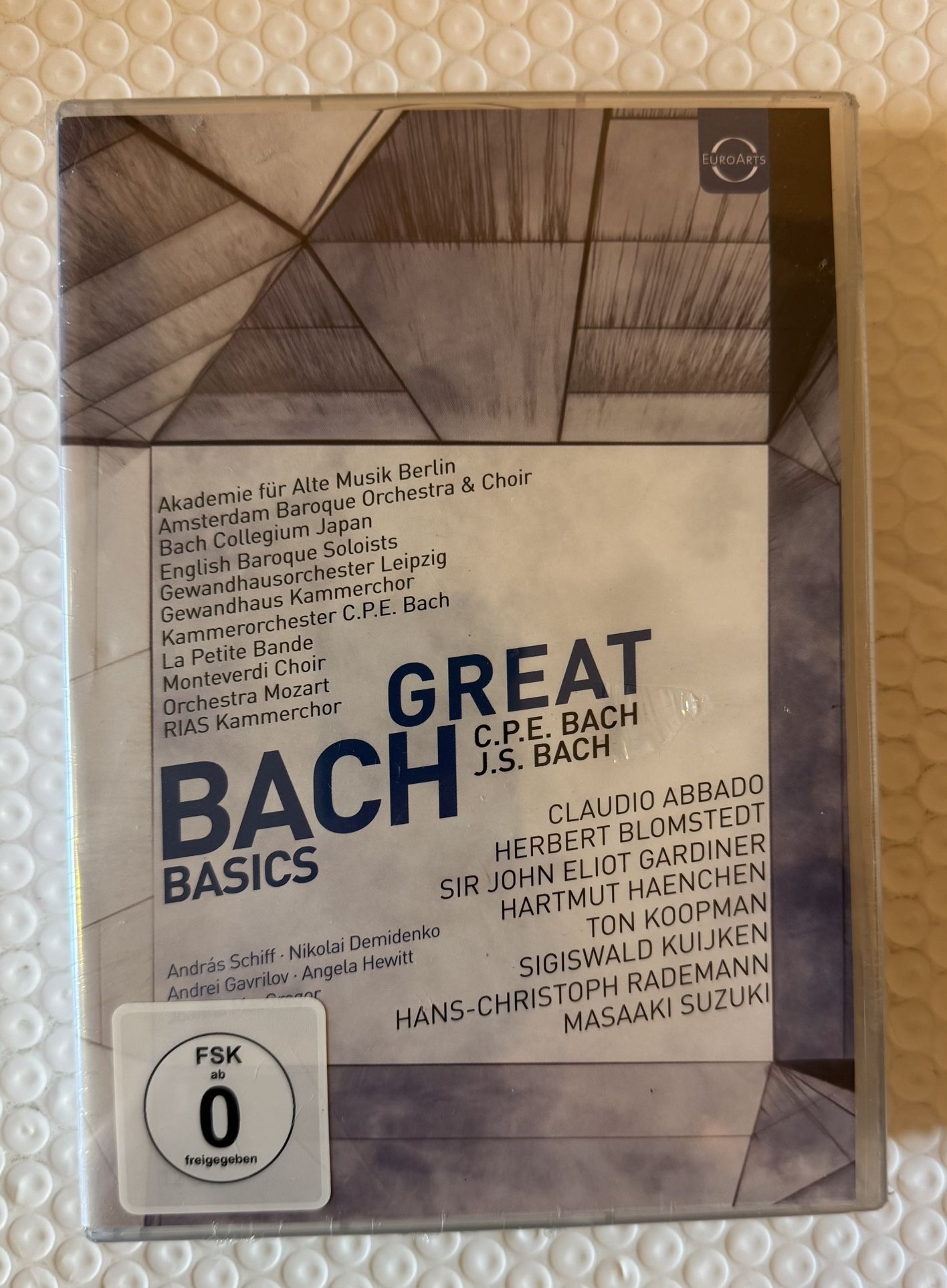 Great Bach Basics - 12 DVD Box Set, Brand New And Sealed