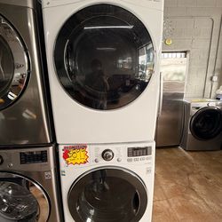 Used White LG Washer and Dryer