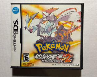 Pokémon white version 2 complete in box
