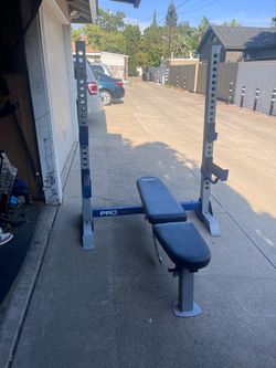 Olympic bench press for weights