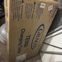 Graco® Teddi® Changing Table. Driftwood Color. Model # 00(contact info removed)-BW