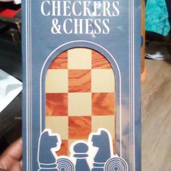 All Time Classic Checkers And Chest Set  With 58 Pieces