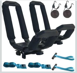 Kayak Roof Rack - Low Noise Elliptical Aluminum, Universal
Lightweight