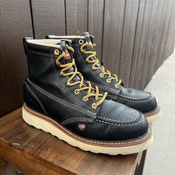 Thorogood AMERICAN HERITAGE – 6″ BLACK MOC TOE SIZE 8D
