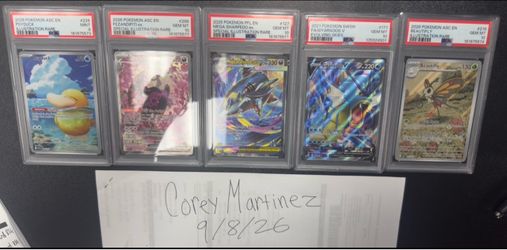 Pokemon PSA Slabs Anaheim