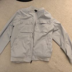 Two jackets and a pair of Levi's jeans