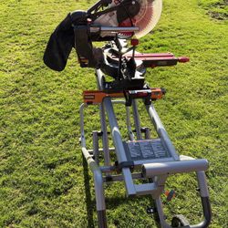 Miter Saw With Stand 