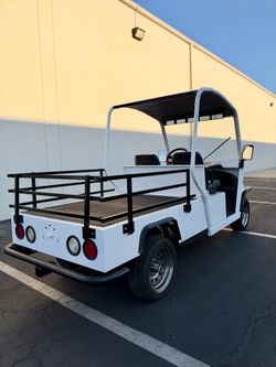 Columbia Parcar 48v Electric Utility Work Cart