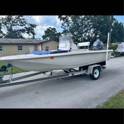 98’ White Proline 18’10