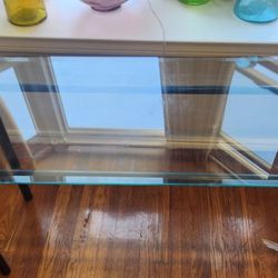 Console Display Glass Table 40.00
