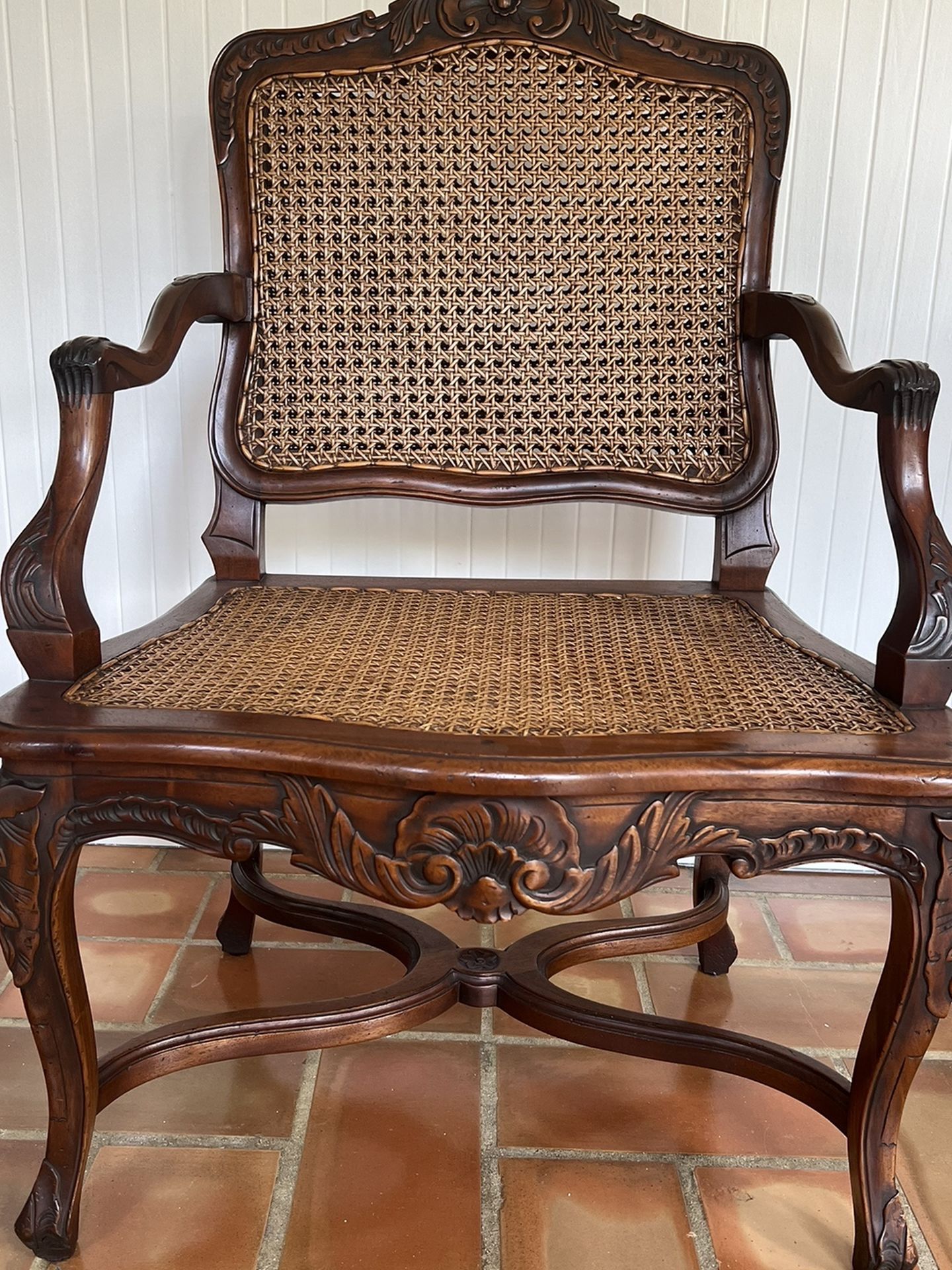 Antique Cane Chair 