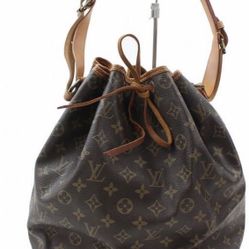 Pre Owned  Louise Monogram Canvas Noe Grand Gm  Shoulder Bag