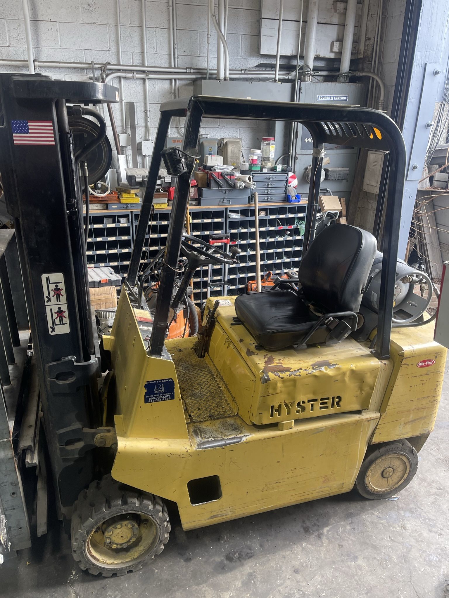 87’ Hyster Forklift S50Xl 