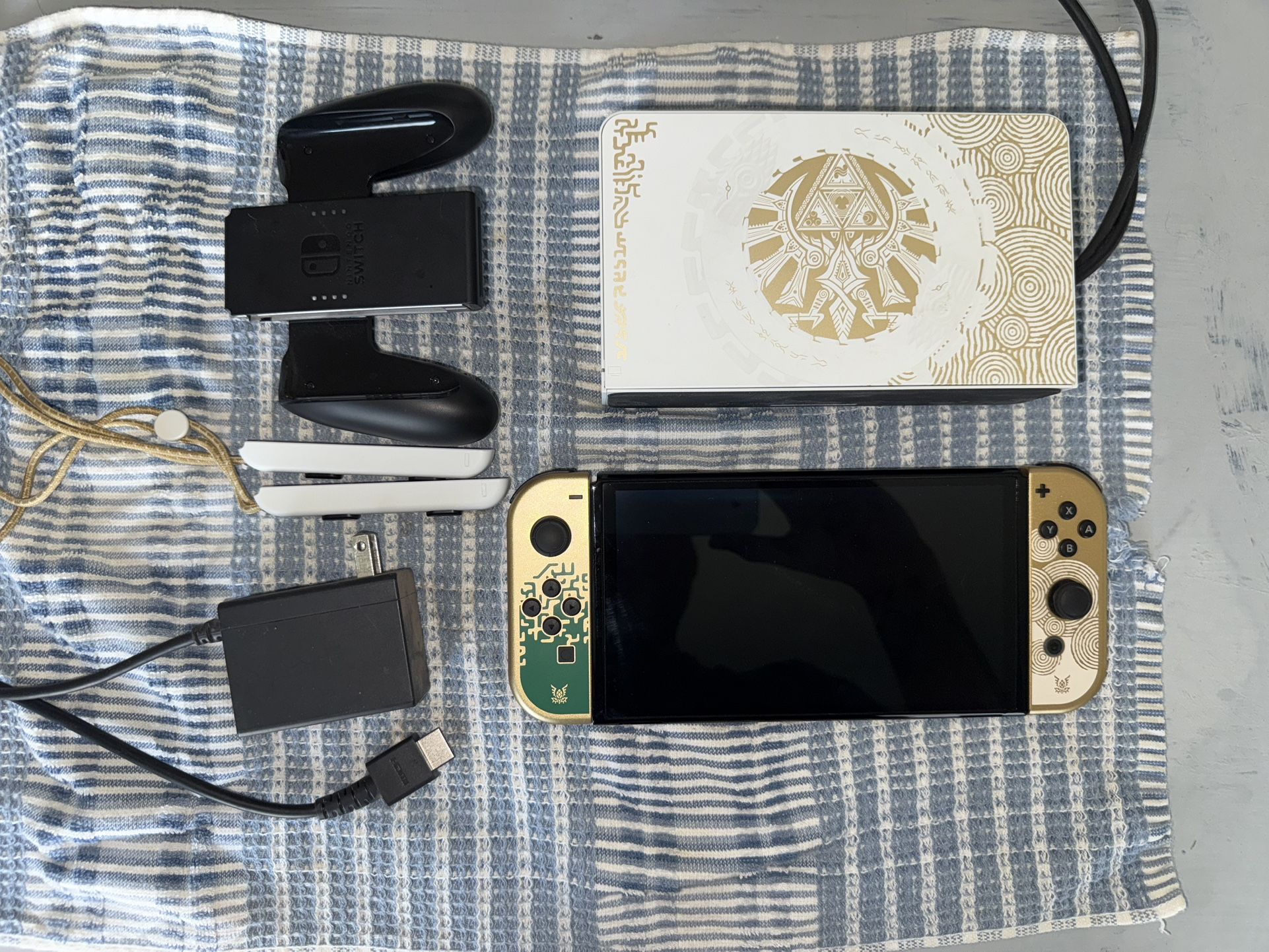 Nintendo Switch OLED Zelda Tears If The Kingdom Edition