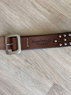 Men’s COWHIDE LEATHER GARRISON BELT