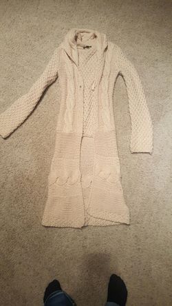 Bebe sweater jacket sz small