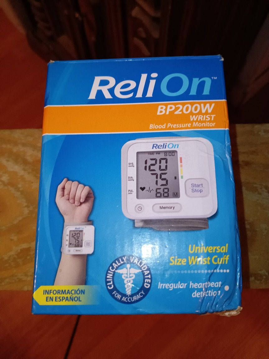 RELI-ON{digital blood pressure monitor}