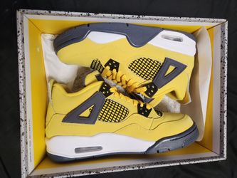 Jordan 4 Lightning Brand New Size 6.5y!!