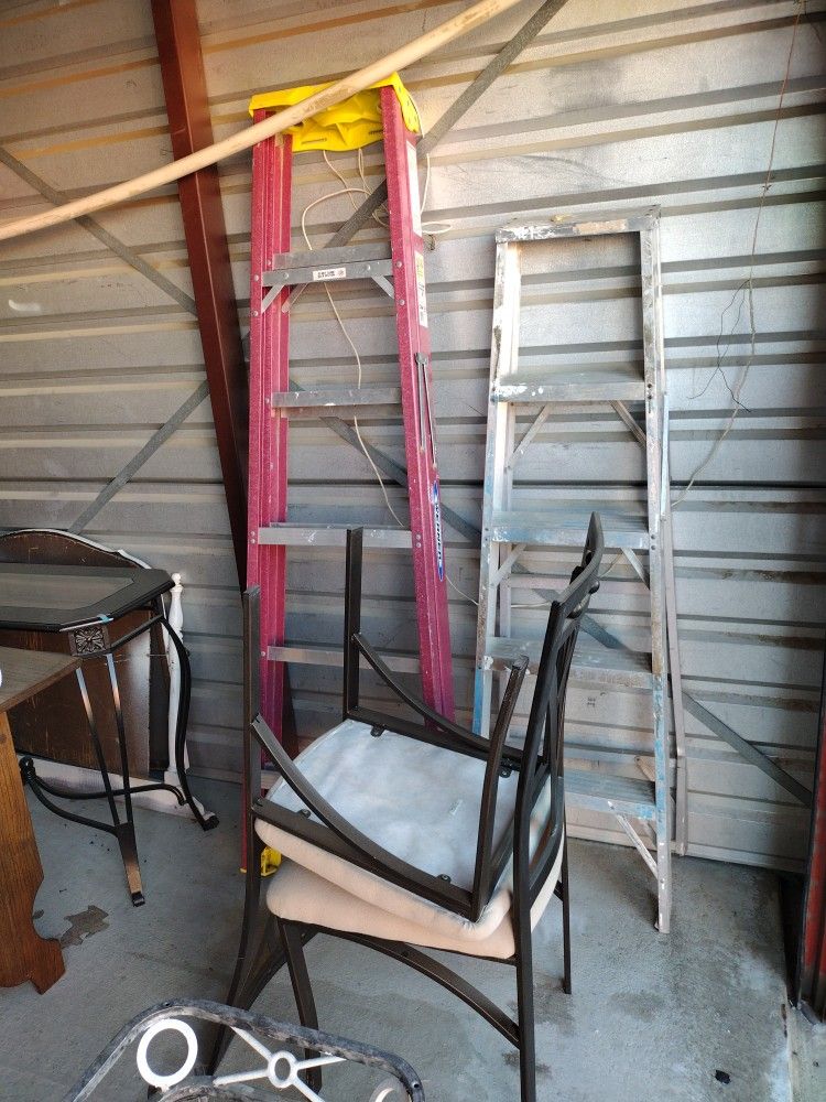 2 6ft And 5ft Werner Ladders
