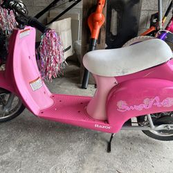 Pink Scooter 