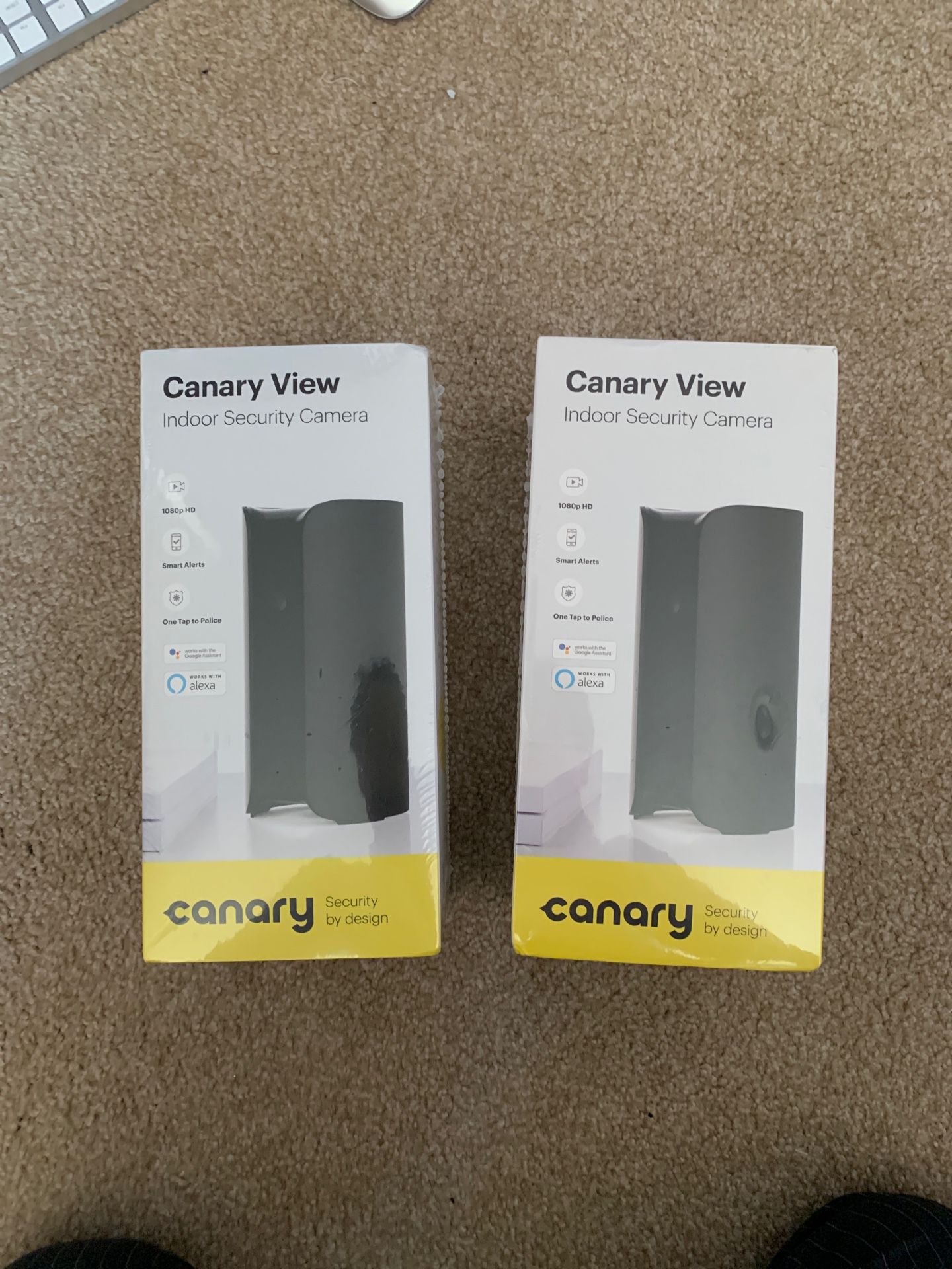 Canary Indoor Security Cameras