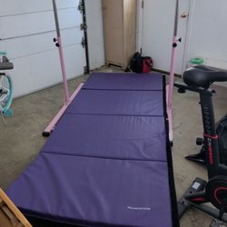 Gymnastics Bar And Mat