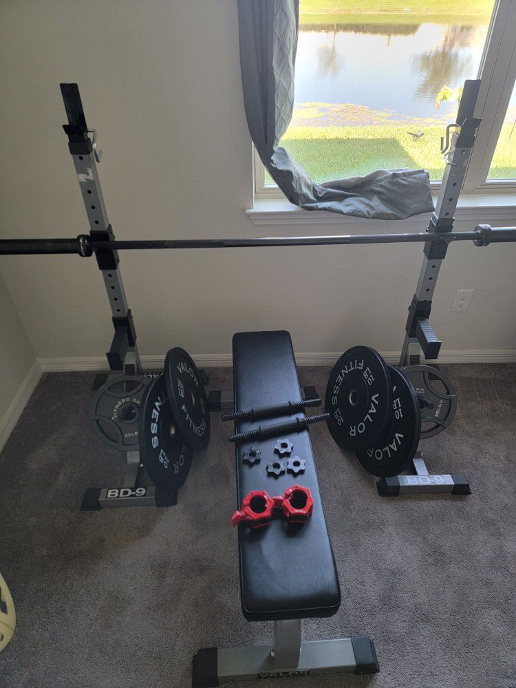 Bench, Barbells, Weights...LIKE NEW