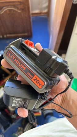 Black and decker charger
