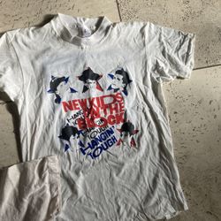 Vintage lot New Kids On The Block T-shirts NKOTB concert