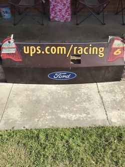 Race Used Nascar Bumper